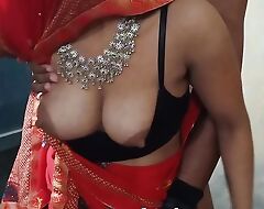 Indian White-hot saree sex .