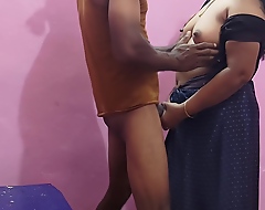 A Magnificent Tamil Aunty Has A Hot Sex Thither A Young Man