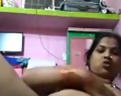 Dick Hungry Indian Wife Dildoing Her Horny Pussy