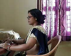 IT Engineer Trishala fucked wide colleague on hot Silk Saree after a yearn discretion
