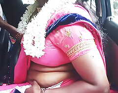 Energetic Motion picture Telugu Dirty Talks, erotic saree indian telugu aunty making love anent auto driver, car making love