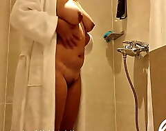 Hot Chubby Horny Indian Bhabhi Payal back Bathroom
