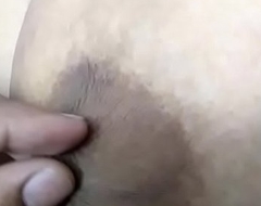 Desi Wife Liking Big Boobs nipples pulled