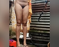 Bangladeshi Hawt Village Bhabi About Bathroom. Shower Naked Be advantageous to Desi Stunning Bhabi