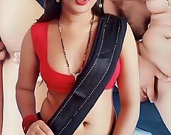 Cute Saree Bhabhi devar ke sath Ganda sex (Hindi Audio) cheating tie the knot