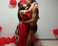 Devoted Indian Span Celebrating Valentines Day With Fabulous Hawt Sex