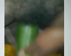 Bangladeshi despondent girl cucumber hard masturbate.