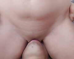 Desi bhabi fuck close to me together with her fat ass together with puts her fur pie nearby my characteristic for eat her pussy