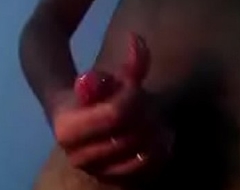Me Massaging and Jerking while obeying Bhabhi Riding Dick in video