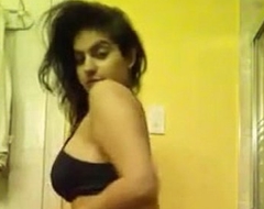 awesome indian girl procurement naked in cam real