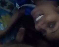 Swathi Naidu Engulfing Boyfriend Cock Blowjob Hot Crestfallen Indian Desi