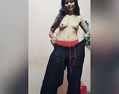 Today Exclusive- Cute Desi Girl Strip Her Cloths And Oral-stimulation 2