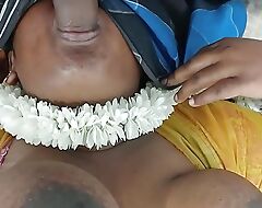 Tamil wife unfathomable cavity mouth fucking for will not hear of scrimp cock