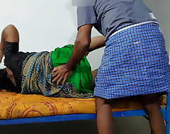 A stepmother wearing a saree This babe was unconscious of watching me wanking while watching porno video