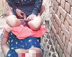 Indian slut outdoor in receives pussy fuck by youthful boyfriend