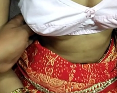 Desi Anita ki chudai helter-skelter White-hot saree with Desi video