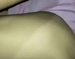 Desi clip homemade sex video with boisterous grumbling and cum on pussy