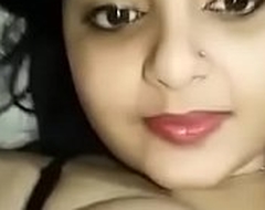 Horny Indian Woman Sucks Own Breast