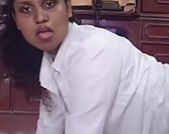 Naughty But Horny Indian Shafting Herself With respect all round A Big Sex tool